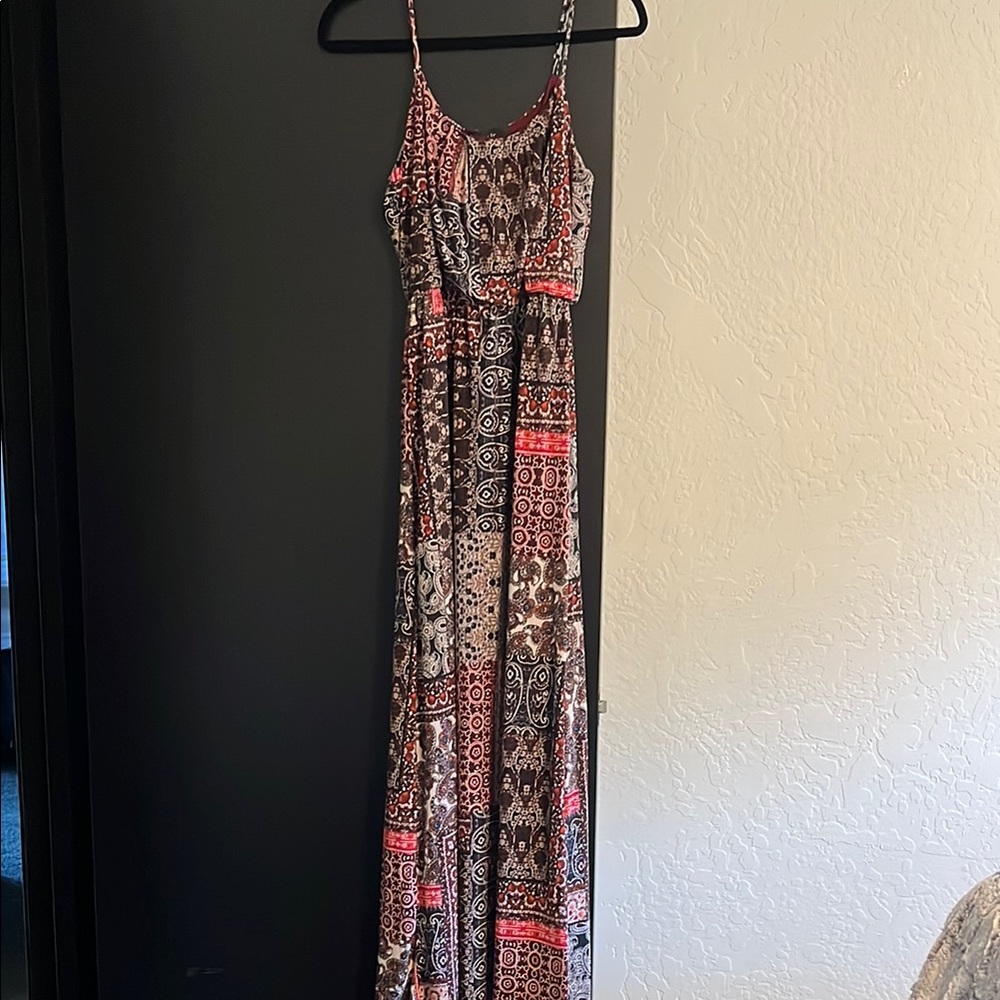 Bohemian Maxi Dress - Multicolor